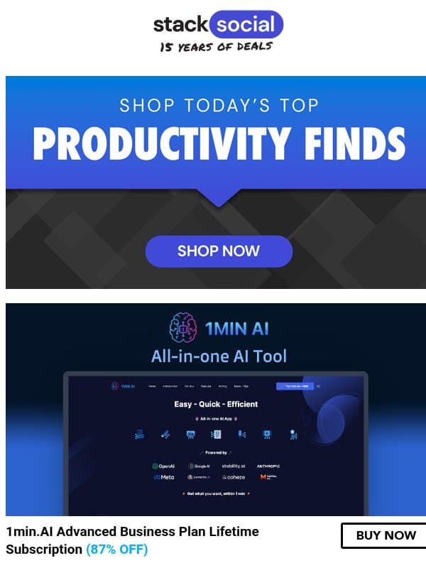 ChatGPT is Scared of This... email from StackSocial