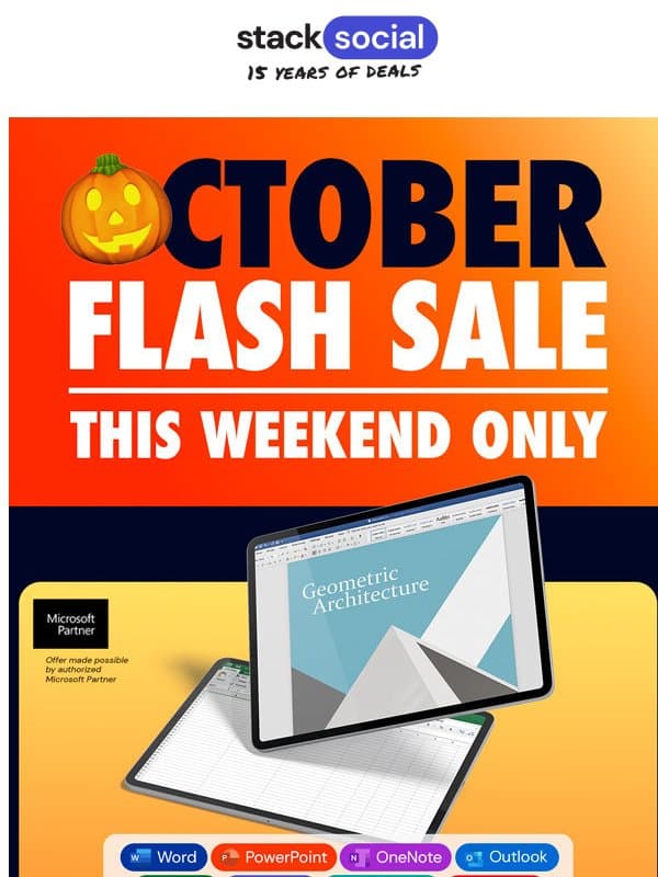 ⌛ Sale Ends Tomorrow! Office 2021, Only $28 email from StackSocial