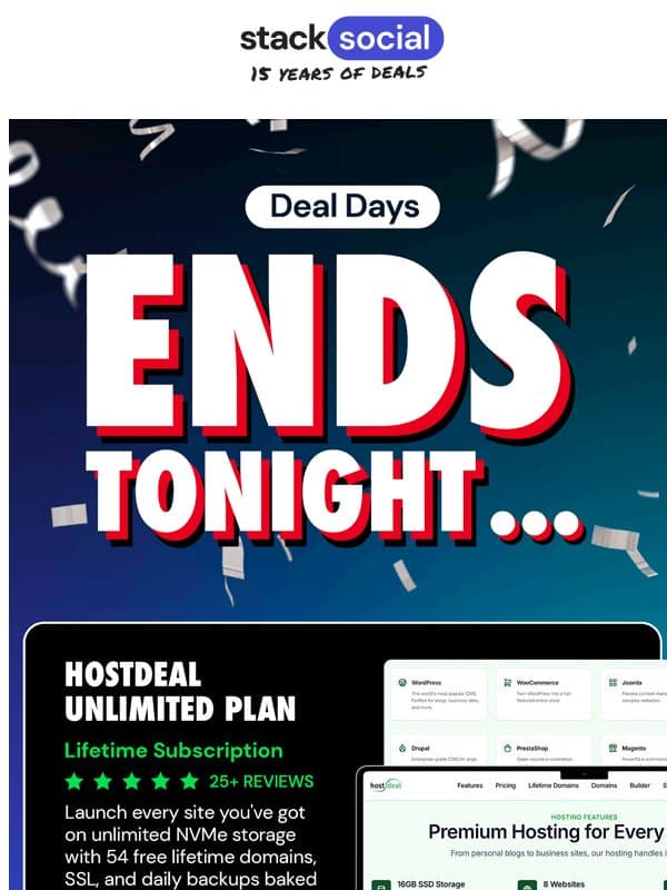 ChatPlayground Unlimited AI, $59.97!! Ends Tonight email from StackSocial