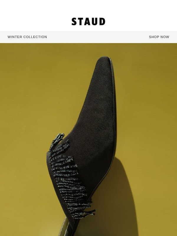 THE PARTY SHOE EDIT email from Staud