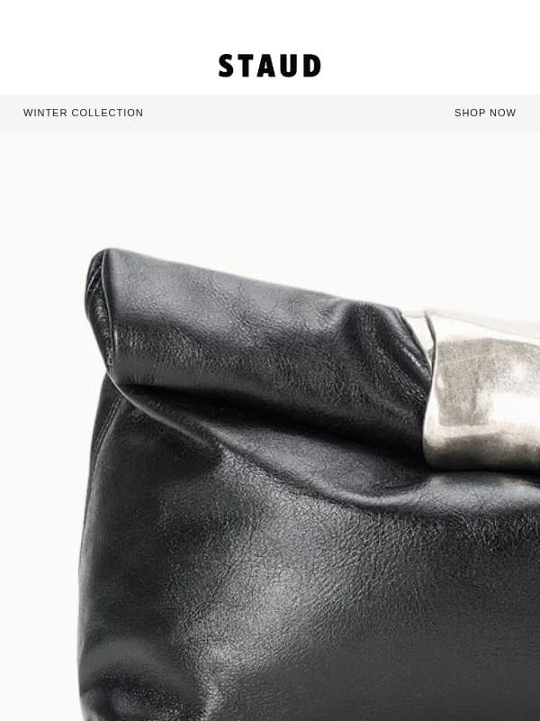THE HARDWARE HANDBAG EDIT email from Staud