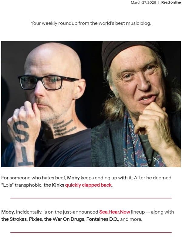 Not all billionaires, says world's richest musician email from Stereogum