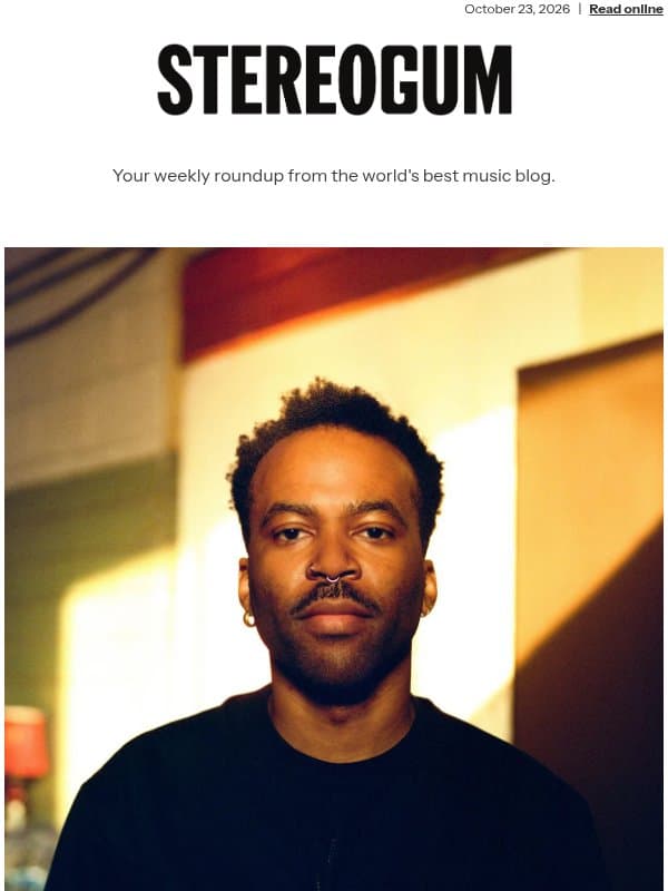 An iPhone Is Their Acoustic Guitar email from Stereogum