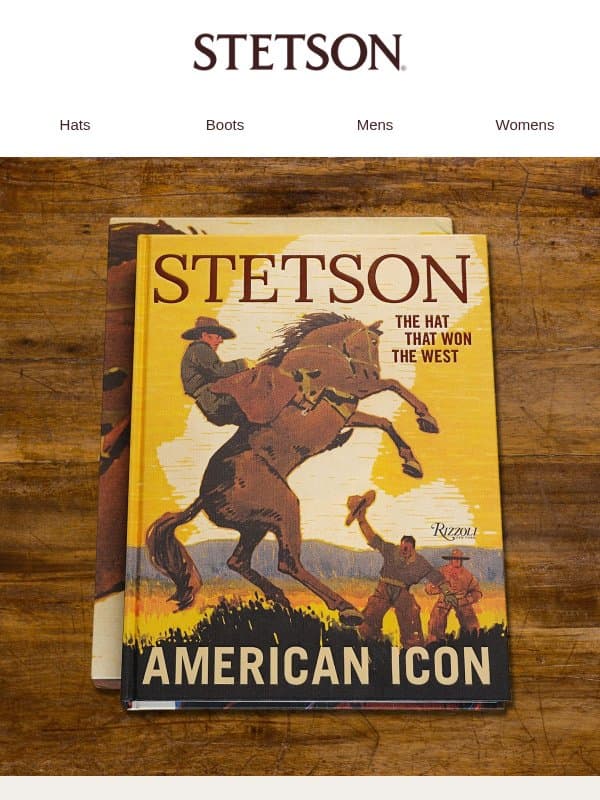 Stetson: American Icon Deluxe Edition email from Stetson