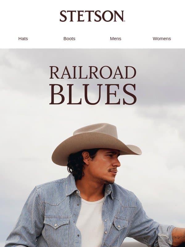 Your New Favorite Denim Shirt email from Stetson