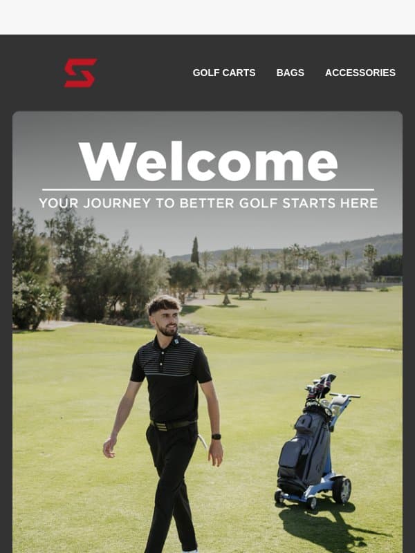 Your Journey to Better Golf Starts Here🏌️♂️ email from Stewart Golf