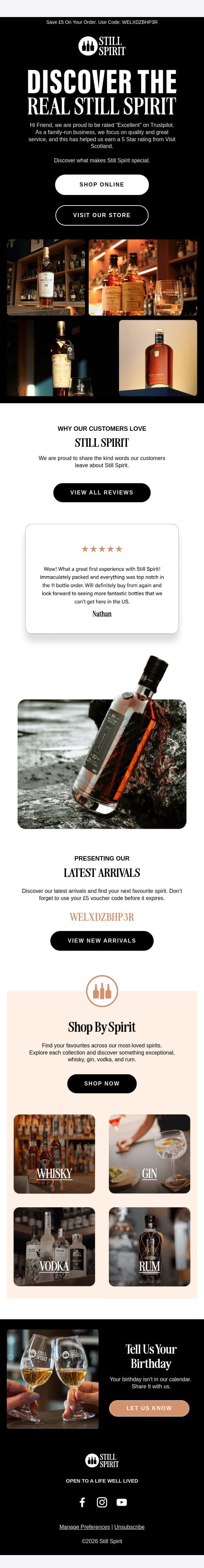 Experience The Best Of Still Spirit ✨ email from Still Spirit screenshot