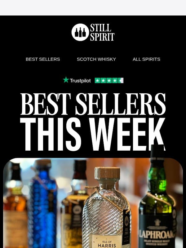 🥃 Best Sellers For The Weekend email from Still Spirit