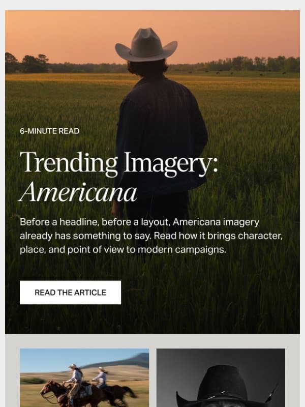 Why Americana is resonating right now. email from Stills
