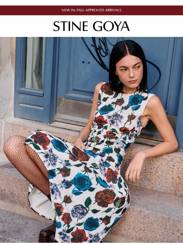 New In: Fall-Approved Arrivals email from Stine Goya