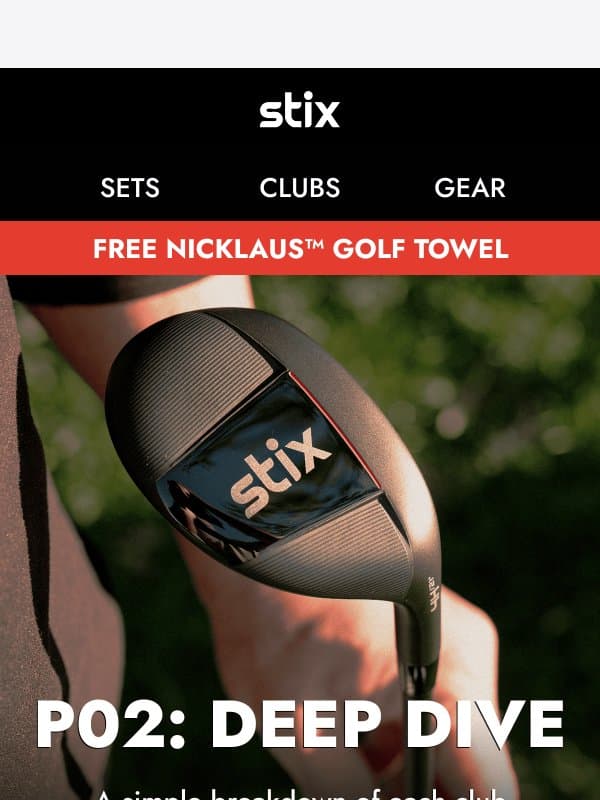 Still on the fence? email from Stix Golf