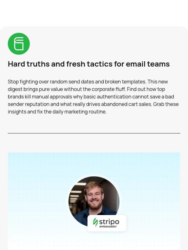 Email production workflows deliverability and abandoned cart tactics email from Stripo