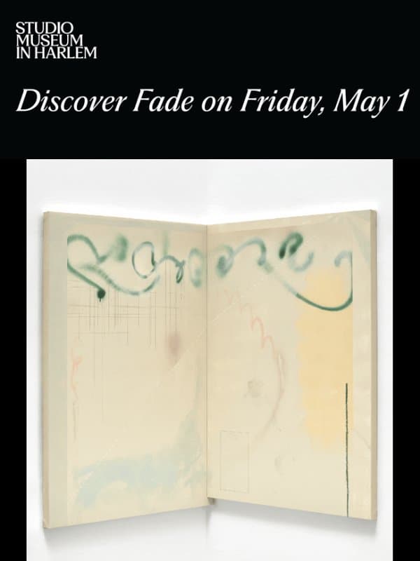 Opening Tomorrow: Fade email from Studio Museum in Harlem