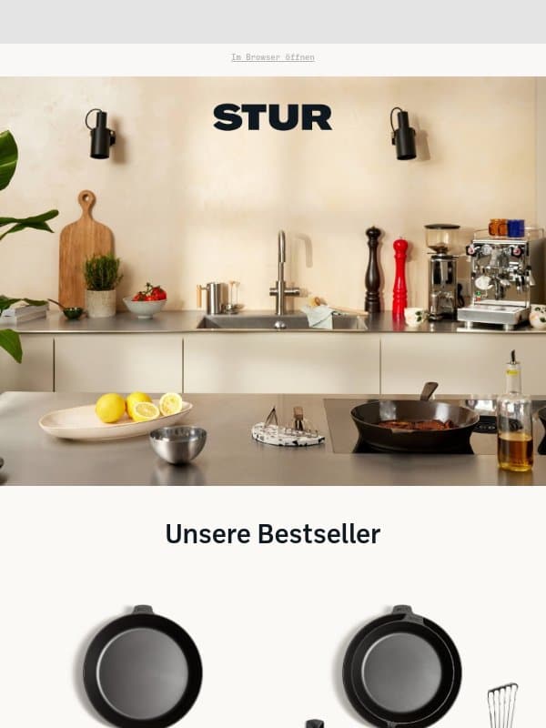 Deine Garantie ist aktiv email from Sturcookware