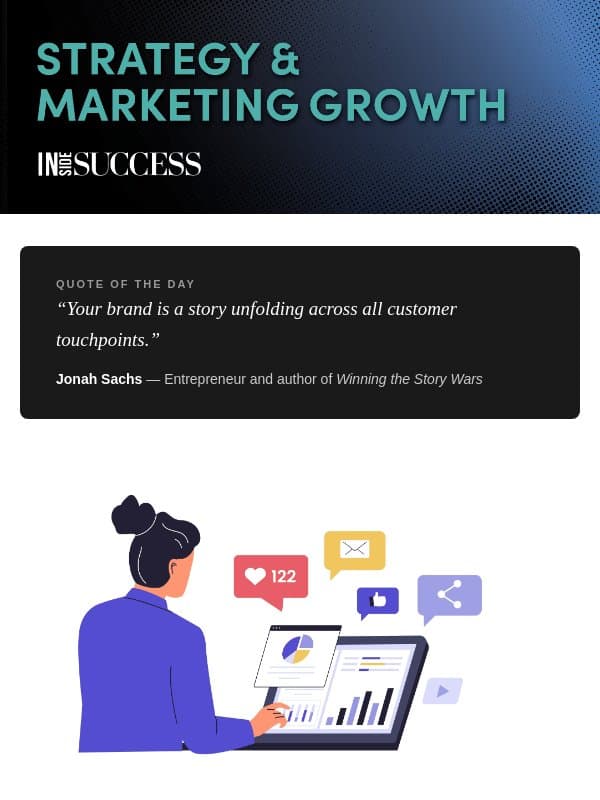 Viral Isn’t a Business Plan email from Success Magazine