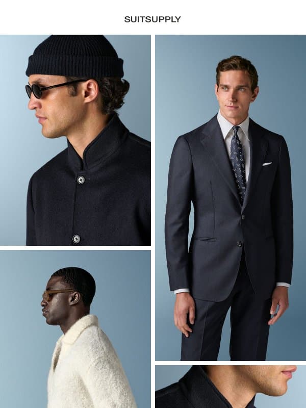 Je selectie van oktober staat klaar email from SuitSupply