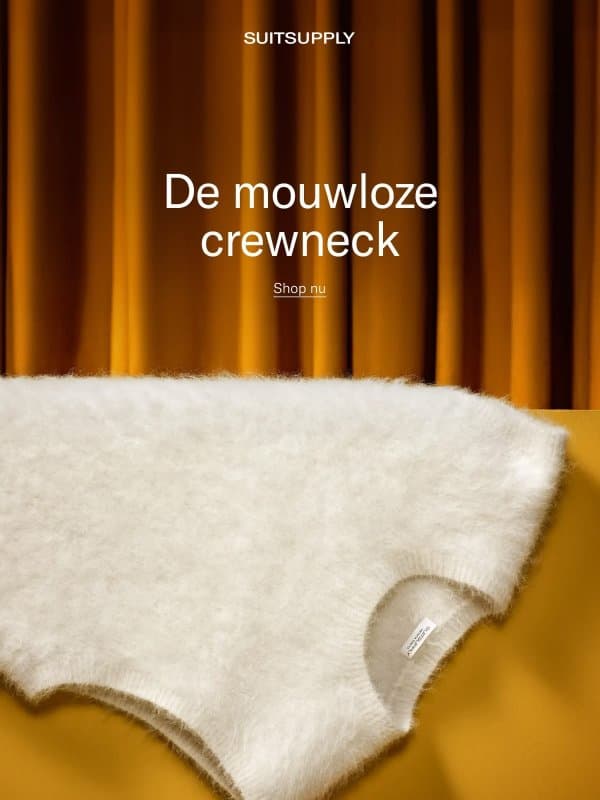 De knit die je nog niet kende email from SuitSupply