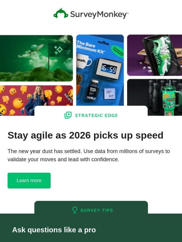 Newsletter: February 2026 email from SurveyMonkey