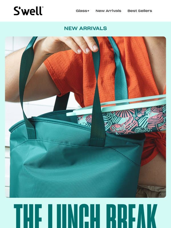 The Lunch Tote Is Getting A Lot Of Love email from S'well