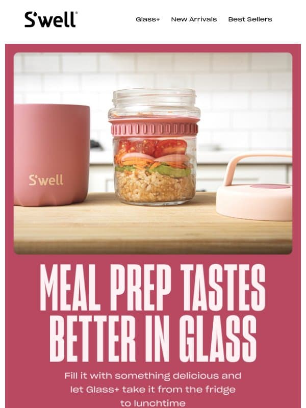 Meal Prep: Solved email from S'well