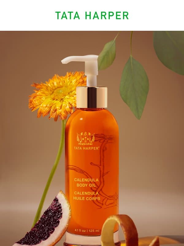 The Power of Calendula 🌼 email from Tata Harper