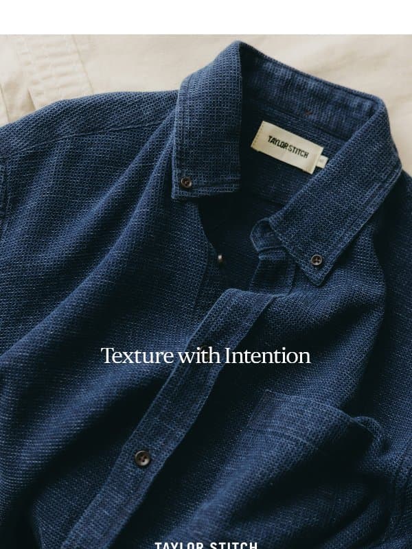 Waffle Staples email from Taylor Stitch
