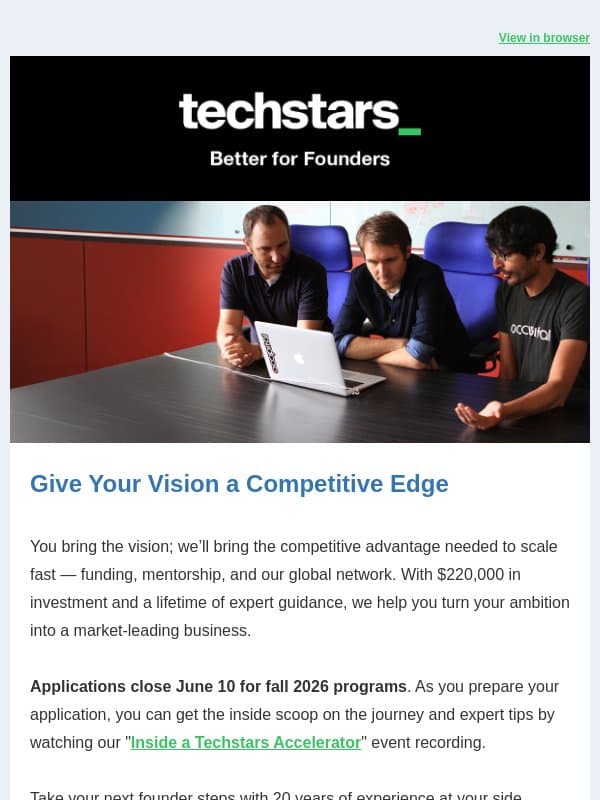 β Compress Your Growth Timeline | Harry Potter Stuff email from Techstars