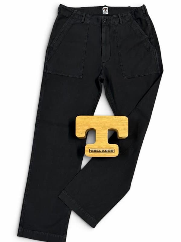 Item of the Week - Fatigue Pant Black Straight Leg email from Tellason