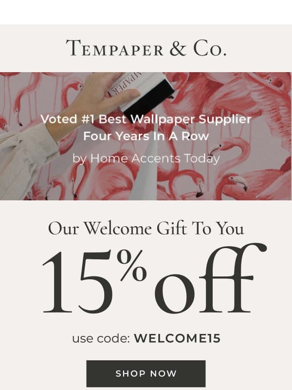 Find Your Perfect Wallpaper Print email from Tempaper