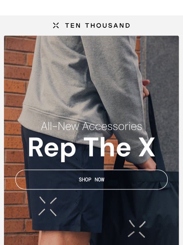 NEW: Hats, Totes + More email from Ten Thousand