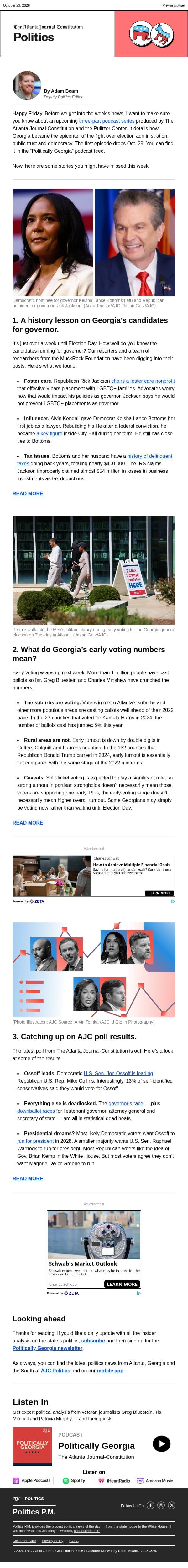 Deep dive email from The Atlanta Journal-Constitution screenshot