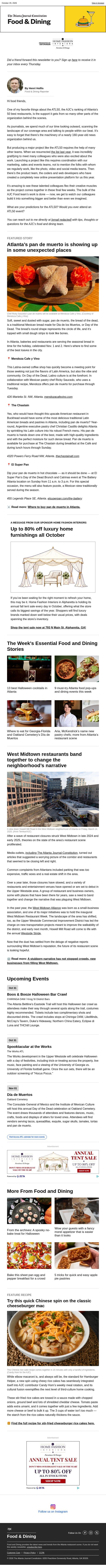 The team effort behind the ATL50 email from The Atlanta Journal-Constitution screenshot