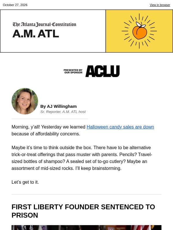 A.M. ATL: Coffee date email from The Atlanta Journal-Constitution