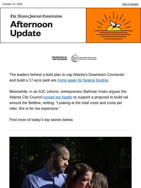 Afternoon Update: Man ‘ejected’ from Six Flags Over Georgia ride ID’d email from The Atlanta Journal-Constitution