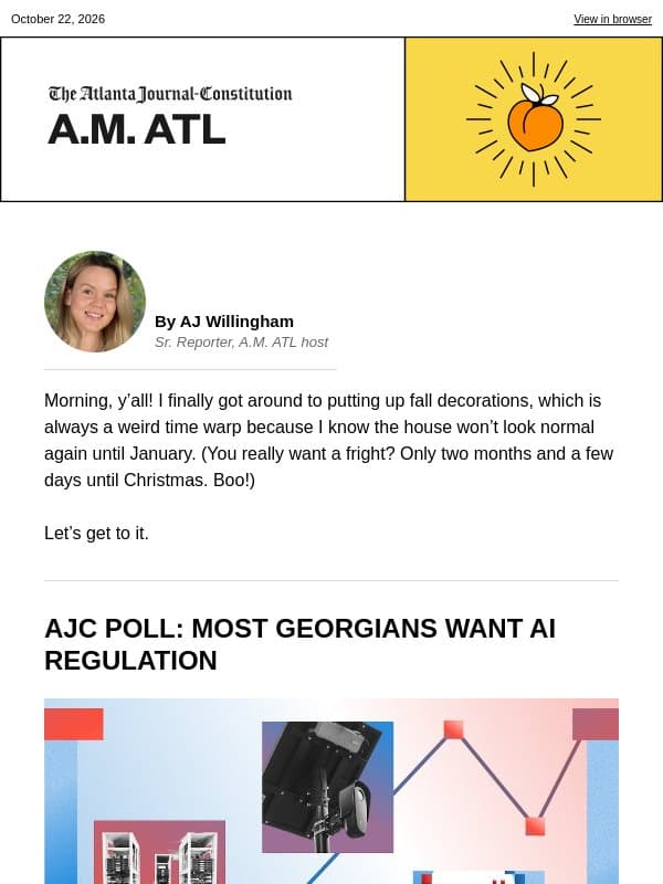 A.M. ATL: Nay, AI email from The Atlanta Journal-Constitution
