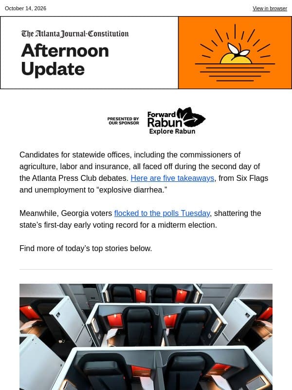 Afternoon Update: Georgia’s bad lawyering revealed in legislative study email from The Atlanta Journal-Constitution