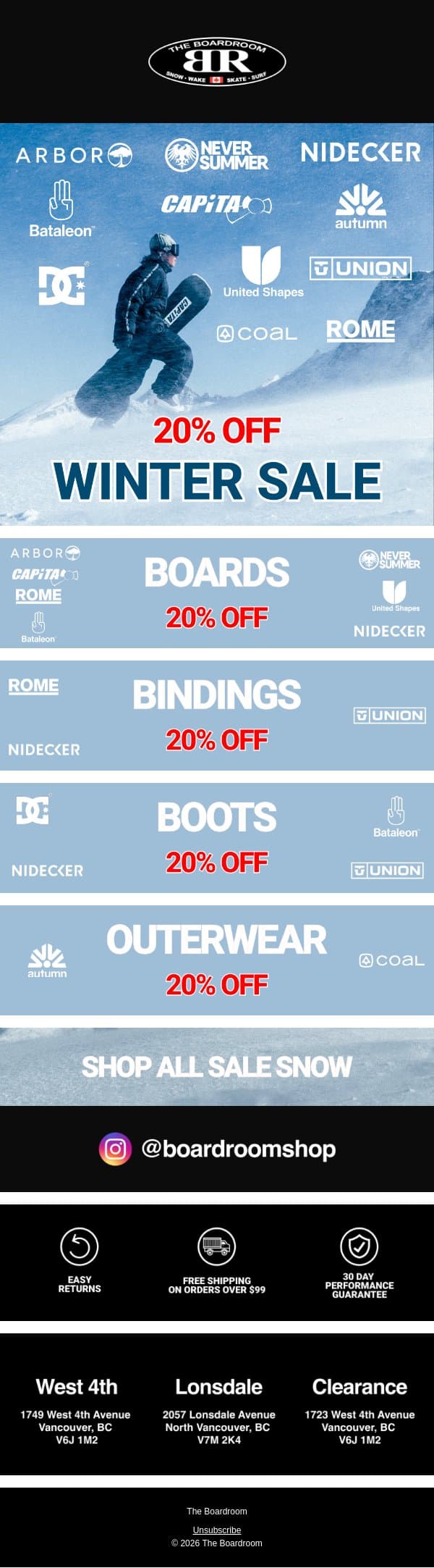 🚨 New Price Drops! email from The Boardroom screenshot