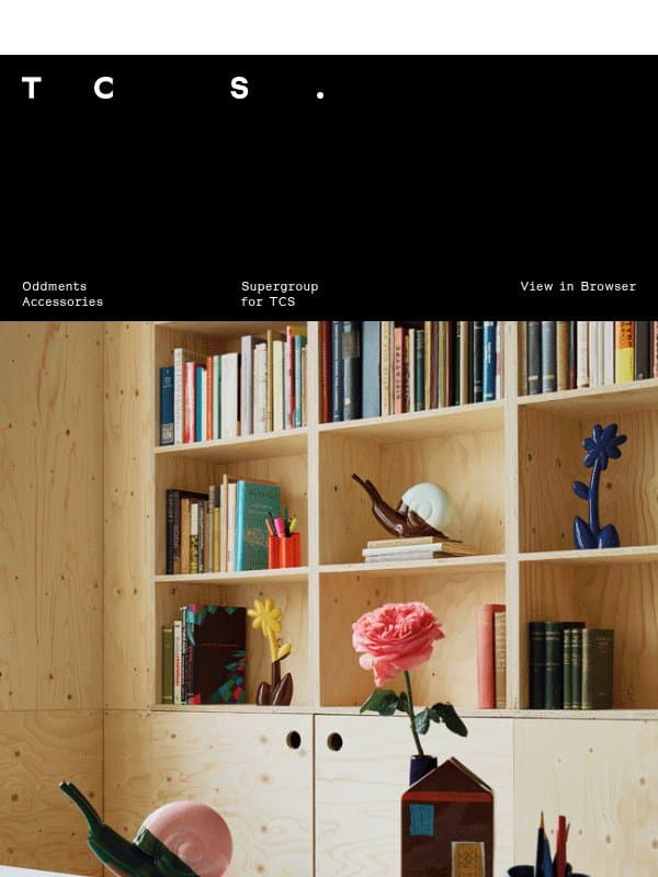 Oddments Accessories email from The Conran Shop