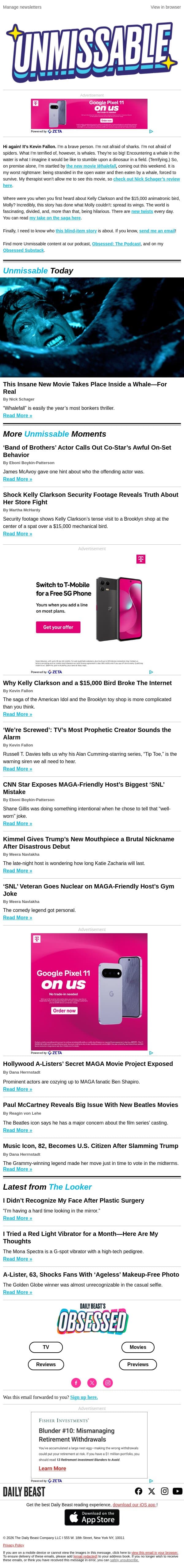 This Insane New Movie Takes Place Inside a Whale—For Real email from The Daily Beast screenshot