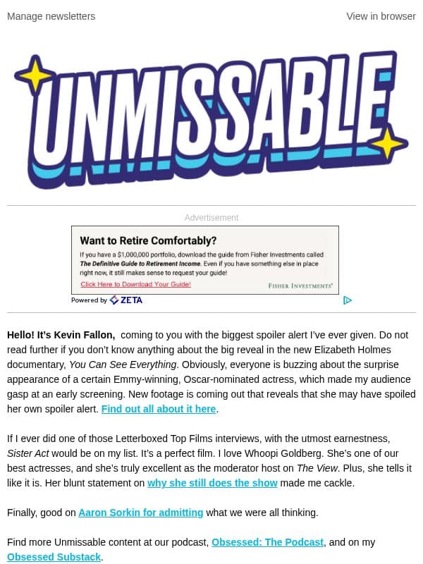 A-Lister’s Cryptic Comments Teasing Surprise Role Revealed email from The Daily Beast