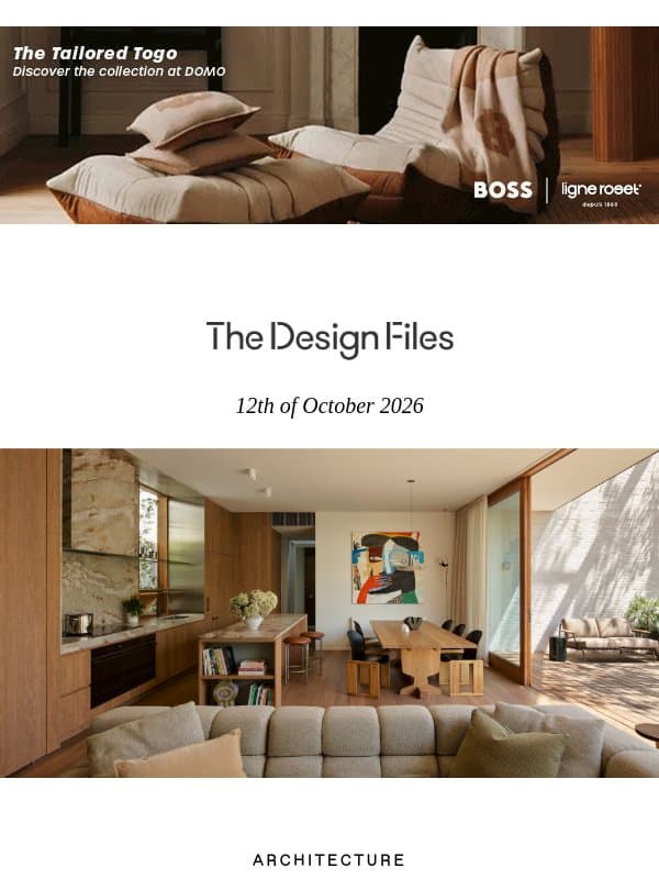 The Design Files Daily - This Contemporary Brick Home Pays Homage To Its Local Neighbourhood email from The Design Files