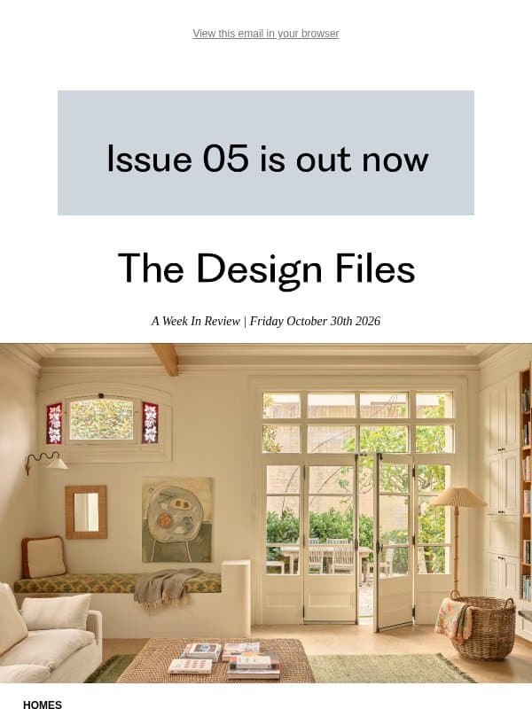 Best Of The Week · An Iconic 1970s Home Is For Sale In Canberra, Inside An Artist’s DIY-Renovated Rental, A Mediterranean-Inspired Family Home! email from The Design Files