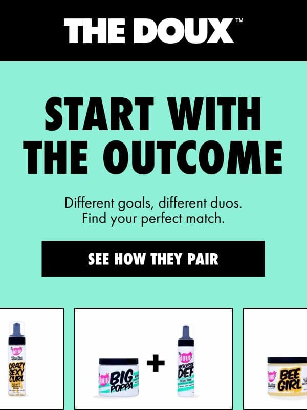 One’s Good. Together? Even Better. email from The Doux