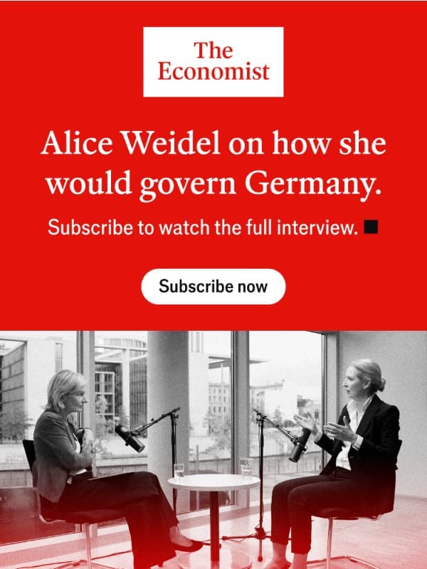 What drives Germany’s AfD? email from The Economist