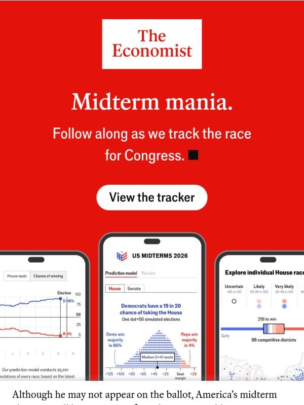 Our prediction model for America’s midterm elections email from The Economist