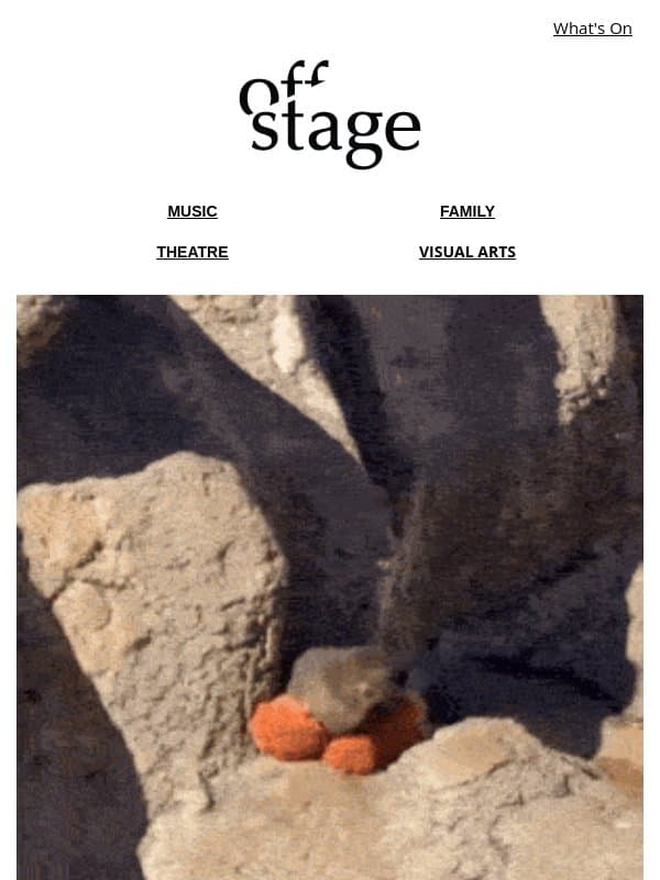 Offstage: A moment of escape email from The Esplanade – Theatres on the Bay