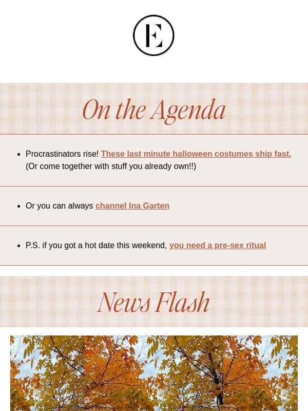 it's mercury retrograde (again) but there's hope... email from The Everygirl