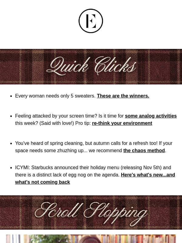 15 ways to channel Ina Garten fall 😍 email from The Everygirl