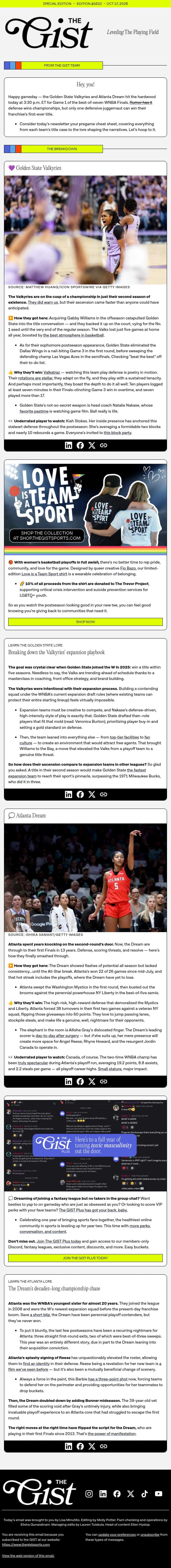 Special Edition: Everyone’s invited to this block party email from The GIST screenshot