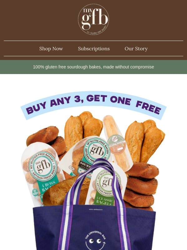 Buy Women Built, and get one free email from The Gluten Free Bakery